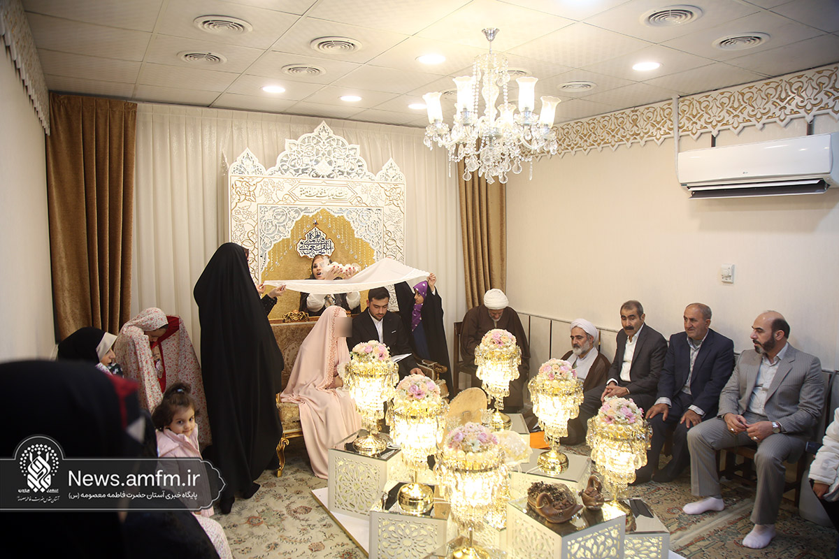 ۲۱۰ زوج جوان در حرم کریمه اهلبیت زندگی مشترک خود را آغاز کردند ۲۱۰ زوج جوان در حرم کریمه اهلبیت زندگی مشترک خود را آغاز کردند